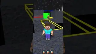 I M Steve Gets Trolled By Villager #shorts