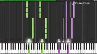 Marilyn Manson - Sweet Dreams Piano Tutorial (Synthesia + Sheets + MIDI)