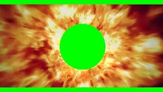 Green screen logo with fire | Free logo reveal | Green screen logo | Green screen videos