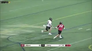 Highlights: #10 Army Lacrosse vs. Massachusetts 2-12-22