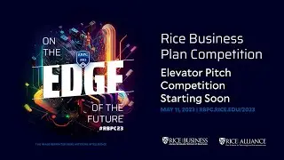 RBPC 2023 Elevator Pitch Competition - Thursday, May 11th