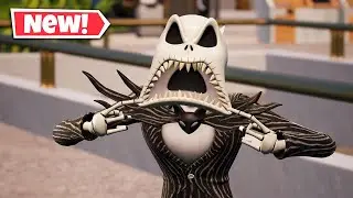 New JACK SKELLINGTON Skin In Fortnite | Gameplay & Review