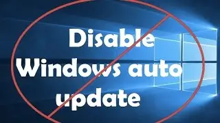 How to disable windows update in windows 10  [2016]