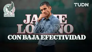 ¡BAJA EFECTIVIDAD! 🇲🇽⚽️ El proceso de Jimmy Lozano tiene el tercer peor inicio desde el año 2000