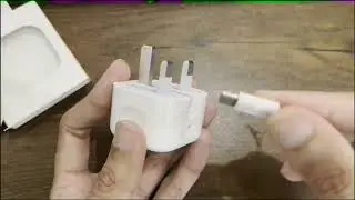 Apple 20W USB C Power Adapter Unboxing