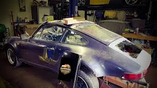 NEGLECTED PORSCHE 930 turbo BEGINNING THE TEAR DOWN OF MY DREAM CAR