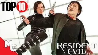 Top 10 Resident Evil Action Scenes | Milla Jovovich | Awesome Fight Scenes!