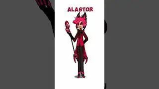 Remaking Alastor from hazbin hotel in gacha life 2 :D