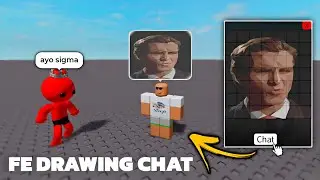 [ FE ] Drawing Chat Maker Script - Send Cool Drawings in Chat fr 😮‍💨💯 | Roblox Scripts *2024*