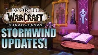 Stormwind City UPDATES | Shadowlands Alpha