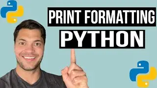 String Print Formatting in Python - Python Tutorial for Beginners