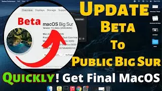 How to Update macOS Beta to Public MacOS Big Sur [Get Update Final Version]