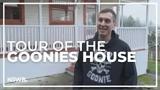 Tour of the The Goonies house in Astoria on Oregon coast