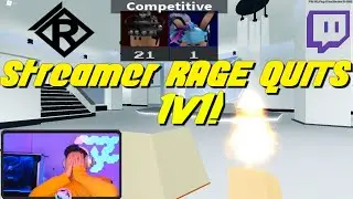 Making a Streamer RAGE QUIT In Arsenal!
