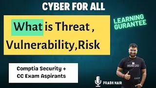 Understanding Threats, Risks, and Vulnerabilities for CC & Security+ Success