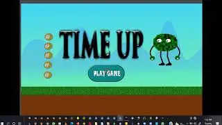 Godot Top down visual scripting game test - Time up