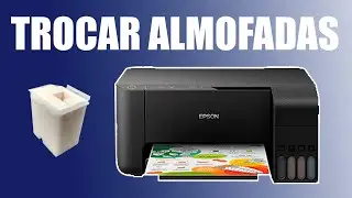 Veja Como é Fácil Trocar as Almofadas da Epson L3150 #epson #almofadas #tutorial #cdrcia