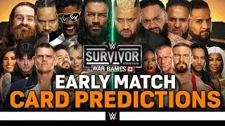 WWE Survivor Series 2024 - Match Card Predictions after Crown Jewel | Bevelock