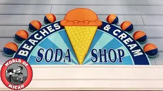Our dinner date at Beaches and Cream Soda Shop | Disney's Beach Club Resort! - WOM 311