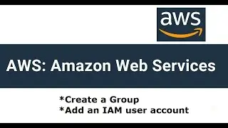 How to create a User Group on AWS