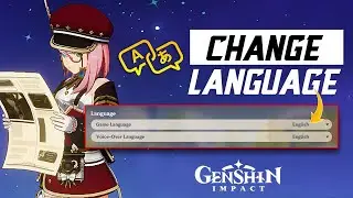 How to Change Language on Genshin Impact from PC | Switch Language in Genshin Impact