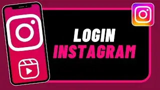 How to login Instagram!