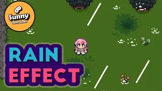 How to Create 2D Rain in Unity Top Down Game - Tutorial