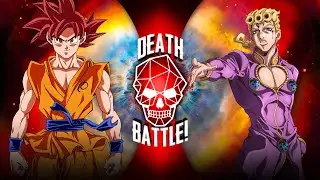 God Goku vs. Giorno Giovanna | Death Battle