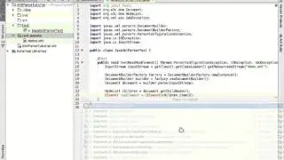 Parse XML using the standard Java DOM parser