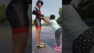 Main Sepatu Roda Bersama Kakak | Rolling Skates With My Sister | Sepatu Roda | Inline Skate