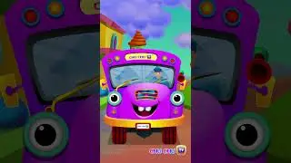 Wheels on the Bus Song #Shorts - #ChuChuTV #NurseryRhymes #KidsSongs #WheelsontheBus #kidslearning