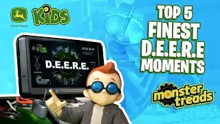 Computer D.E.E.R.E.'s Finest Moments 🤖  | John Deere Kids