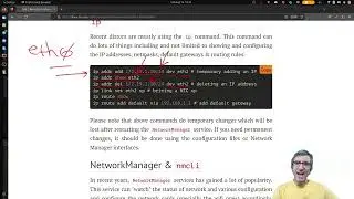 LPIC 1 - 072  - 109.2 (2/3) - Persistent Network Configuration, configuration using commands / files