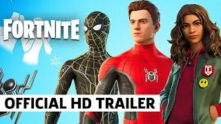 Fortnite Winterfest Trailer - Featuring Spiderman