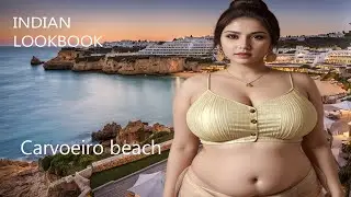 [4K] Real Indian AI Lookbook - Indian - Carvoeiro beach