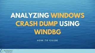 Analyzing Windows crash dump using WINDBG