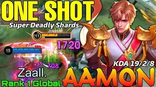 One Shot Ultimate Aamon Deadly Jungler - Top 1 Global Aamon by Zaall. - Mobile Legends