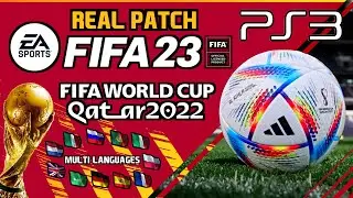 Fifa 23 Qatar 2022 DLC Real Patch Ps3 | Official Fifa World Cup Tournament | CFW/HEN