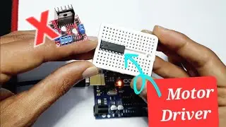 How to Control DC Motors with L293D Motor Driver and Arduino