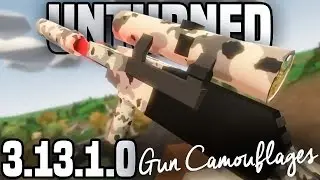 Unturned 3.13.1.0: GUN CAMOUFLAGES + Steam Trading Cards