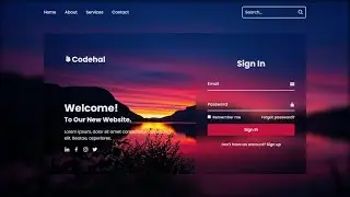 How To Create A Website With Login And Register | HTML & CSS & Javascript