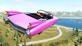 Epic High Speed Car Jumps #290 – BeamNG Drive | CrashBoomPunk