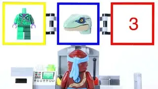 LEGO Experimental Dinosaur Head STOP MOTION LEGO Ninjago Nya Builds Raptor | LEGO | Billy Bricks