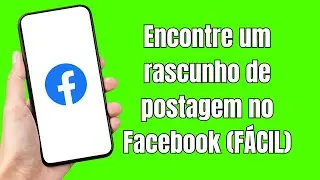 Como encontrar um rascunho de postagem no Facebook (Fácil) ~How to Find Draft Post on Facebook