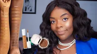 Fenty Beauty Concealer and Powder Wear Test/Review