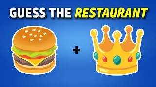 Can You Guess The Fast Food Restaurant By Emoji? | Puzzle Pup |