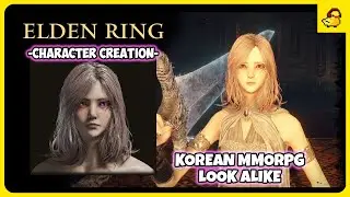 ELDEN RING - Cute Female Korean RPG Like | Character Creation (With Sliders) | Ophelia