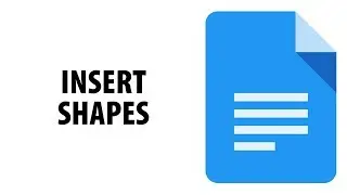 How To Insert Shapes In Google Docs