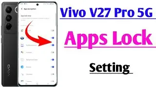 Vivo v27 pro me app lock kaise kare | how to set app lock in Vivo v27 | Vivo v27 app lock setting