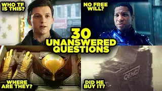 30 UNANSWERED QUESTIONS before Marvel Phase 5!